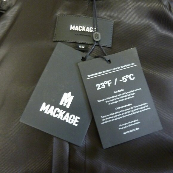 Mackage Sienna Wool-Blend Belted Coat In Plaid Print - Picture 15 of 15